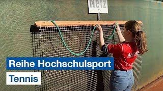 Tennisplätze beim Hochschulsport 🎾 [upl. by Yemarej906]