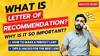 A Guide For The Best Letter of Recommendation For Your Study Abroad Applications [upl. by Nylodam]