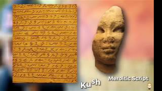 Mdw Ntchr amp The Meroitic Script [upl. by Gnay]