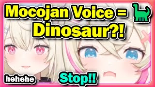 😲 Mocojans Voice Sounds 𝐋𝐈𝐊𝐄 𝐃𝐈𝐍𝐎𝐒𝐀𝐔𝐑【Hololive EN】 [upl. by Oswell]