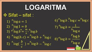 Matematika Kelas 10  Sifat  Sifat Logaritma Tahun Ajaran 20242025 [upl. by Larrisa661]