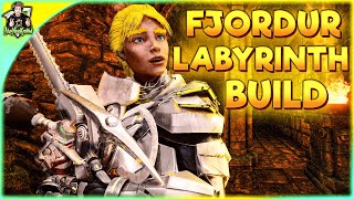 ARK Fjordur  How To Build Labyrinth  Maze Cave PvP  Official Settings  Ark Survival Evolved [upl. by Amelus]