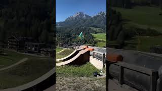 Leogang Mashup mtb santacruzbicycles backflip leogang [upl. by Ontine]