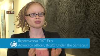 Protect rights of persons with albinism [upl. by Enylrac]