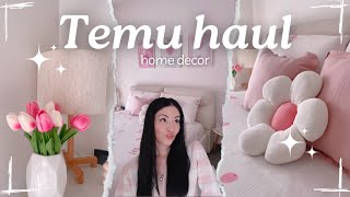 Haul Temu  decorazioni per la casa ⋆˙⟡  sistemiamo tutto ♡ [upl. by Adorne580]