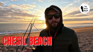 UK Beach Fishing Chesil Beach Wayne Hand Plaice Bass amp Whiting 4K [upl. by Vina]