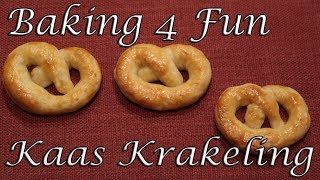 Krokante Kaaskrakeling  Baking 4 Fun [upl. by Artekal]