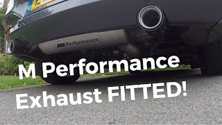 BMW M140i  M Performance Exhaust Fitted [upl. by Von]