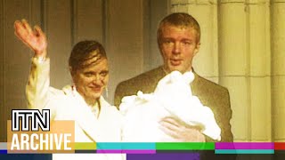 Guy Ritchie and Madonna Baptise Baby Son Rocco Ritchie  Extended Footage 2000 [upl. by Ahlgren]