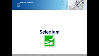 Selenium [upl. by Hsihsa]