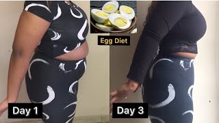 I tried the egg diet for 3 days and this happened  Shocking Results [upl. by Laumas231]