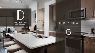 G Floor Plan 1 bd  1 ba Model [upl. by Kluge]