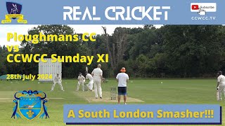 Ploughmans CC vs CCWCC Sunday Friendly XI Sunday 28th July 2024 [upl. by Lynnet]