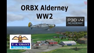 ORBX Alderney WW2 in P3DV45 [upl. by Jenda426]