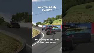 Who Was At Fault iRacing Bathurst CRASH [upl. by Penland]