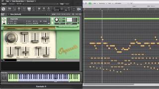 Hohner Organetta 1958 comparison with sampled version for Kontakt [upl. by Ymmit457]