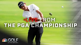 Collin Morikawa ascends leaderboard in Round 3  Live From the PGA Championship  Golf Channel [upl. by Assillam]