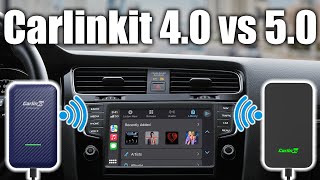 Carlinkit 40 vs 50  The New King of Wireless CarPlay and Android Auto Adapters [upl. by Sadie]