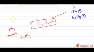 Why is an alkylamine more basic than ammonia [upl. by Scoter937]