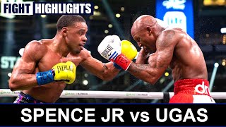 Errol Spence Jr VS Yordenis Ugas Full Fight HIGHLIGHTS [upl. by Kroy759]