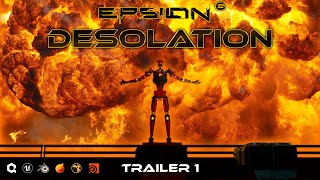 Epsilon 6 Desolation Trailer 1  Unreal Engine 5  Stockbridge Film Works  The Play Pouch Podcast [upl. by Naitsirk]