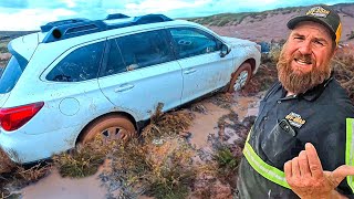 This Isnt The Outback Subaru Loses To Utah Mud [upl. by Anilys]