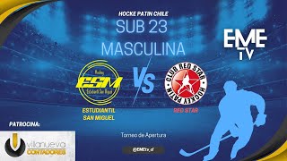 Sub 23 Masculina Estudiantil San Miguel vs RedStar [upl. by Garratt]