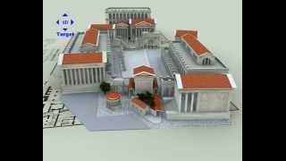 Roman Forum 3D buildings [upl. by Phionna855]