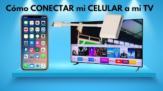 Cómo conectar un iPhone a cualquier televisor con cable HDMI sin internet [upl. by Angy395]