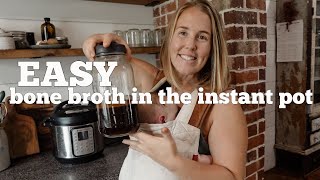 Fast Broth in the Instant Pot [upl. by Azilanna797]