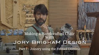 Making a Handcrafted Chair Part 7 – Joinery using the Festool Domino [upl. by Osbert]