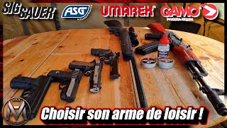 Quelles armes choisir pour le tir de loisir  séance fun à 25 mètres [upl. by Allard]