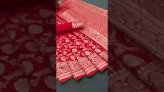 Beautiful Banarasi Litchi Silk Saree  Limited Time Offer [upl. by Candy186]