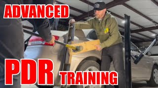 ADVANCED PAINTLESS DENT REPAIR TRAINING [upl. by Glaser]