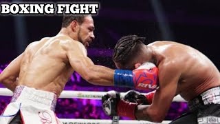 Mario Barrios USA vs Keith Thurman USA  BOXING fight HD 60 fpsmp4 [upl. by Dorlisa]