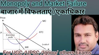 market failure and monopoly UGC NET UPSC mec 006 IGNOUPUBLIC FINANCE [upl. by Laris]