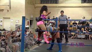 Alexxia Nicole Canadian Destroyer  Absolute Intense Wrestling [upl. by Doris]