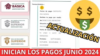 INICIAN los Pagos de las Becas Benito Juárez 2024 3 de Junio [upl. by Solnit]