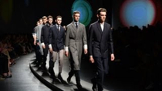 Ermenegildo Zegna SS 2014 Fashion Show by Stefano Pilati [upl. by Nipha]