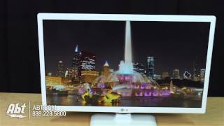 LG 24 White LED 720P HDTV 24LF4520UW  Overview [upl. by Affrica567]