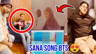 Shehnaaz gill new song recording bts video  Dil Kya Irada Tera  Patna Shuklla ShehnaazGill [upl. by Agnella]