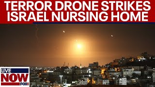 BREAKING Hezbollah fires 200 rockets at Israel drone strikes nursing home  LiveNOW from FOX [upl. by Ecneitap]