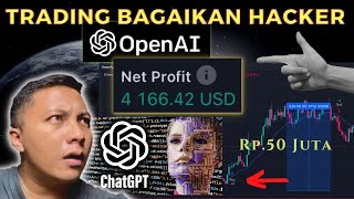 Memanfaatkan AI ChatGPT untuk Trading dan Investasi Menjadi Kaya dengan OpenAi [upl. by Parthena45]