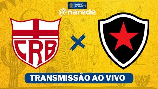 CRB x BotafogoPB ao vivo  Copa do Nordeste  Transmissão ao vivo [upl. by Hsac247]