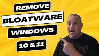 How to remove Bloatware from Windows 10 amp Windows 11  OampO App Buster [upl. by Lahey]