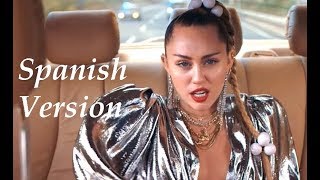 Nothing Breaks Like a Heart  Mark Ronson ft Miley Cyrus Spanish Version Cover en Español [upl. by Azila]