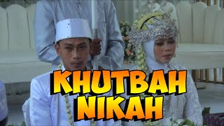 khutbah nikah paling sedih menyentuh hati [upl. by Clayborn]