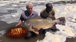 Catching A 100 Pound Nile Perch In Dangerous Waters  PERCH  River Monsters [upl. by Idner831]