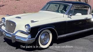 1956 Studebaker Golden Hawk 51 Years Owned 68k Original Miles Restored [upl. by Rennerb620]