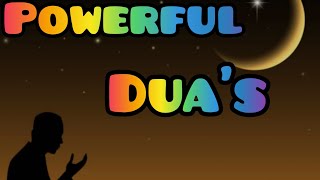 Powerfull Duas  Everyone Must And Should Learn Basic Duas [upl. by Marybella845]